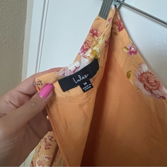 Lulus Best Blossoms Orange Floral Print Maxi Skirt - Picture 7 of 8